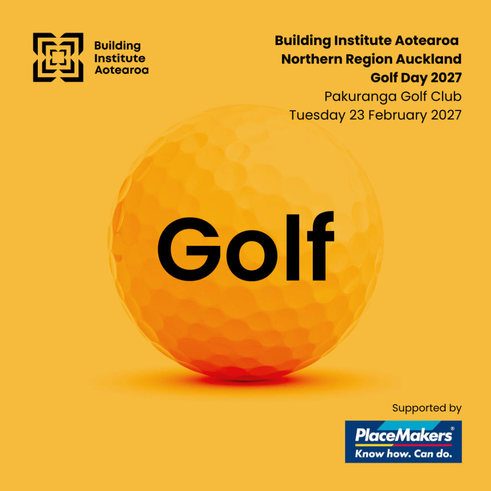 Building Institute Aotearoa Northern Golf Day 2027 image
