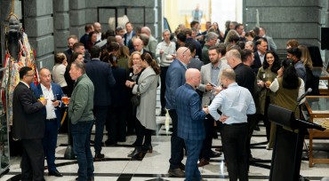 Elevated crowd shot 3